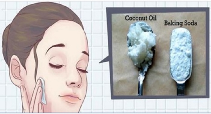 Forma certa de usar óleo de coco e bicarbonato no rosto para ficar anos mais jovem!