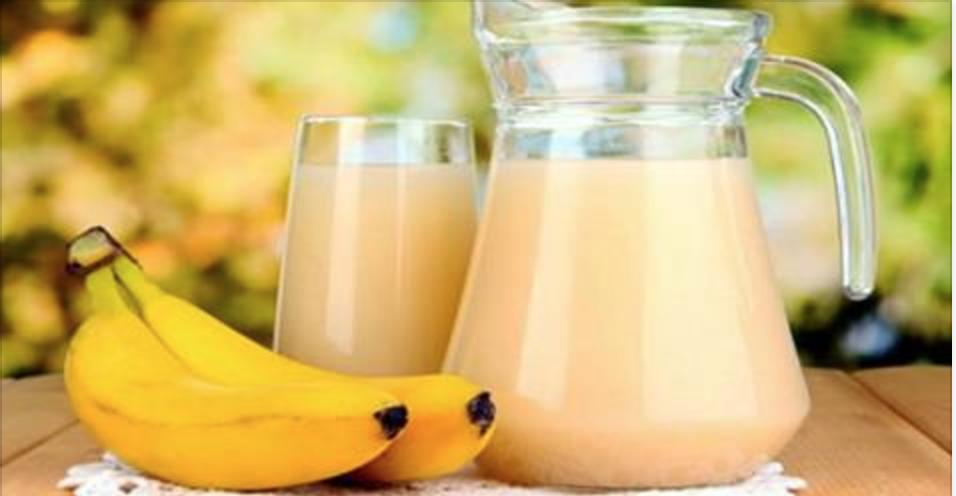 A bebida mágica de banana: elimina gordura, desintoxica o corpo e aumenta a disposição!