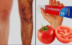 Elimine Pelos Indesejados do Corpo Usando Pasta de Dente e Tomate!