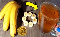 Chá de banana com camomila: acalma, combate a ansiedade e ajuda a dormir rapidamente