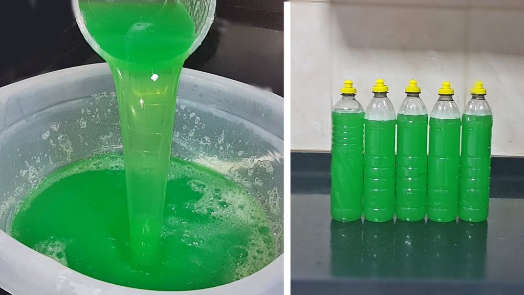 Receita de detergente de limão