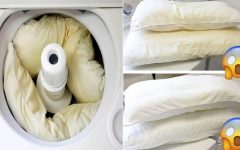 Como Lavar Travesseiros Sujo da Maneira Certa Fica Branco Igual Novo