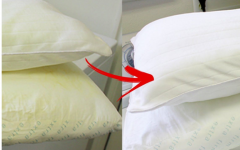 Travesseiros encardidos: os truques para deixá-los brancos outra vez