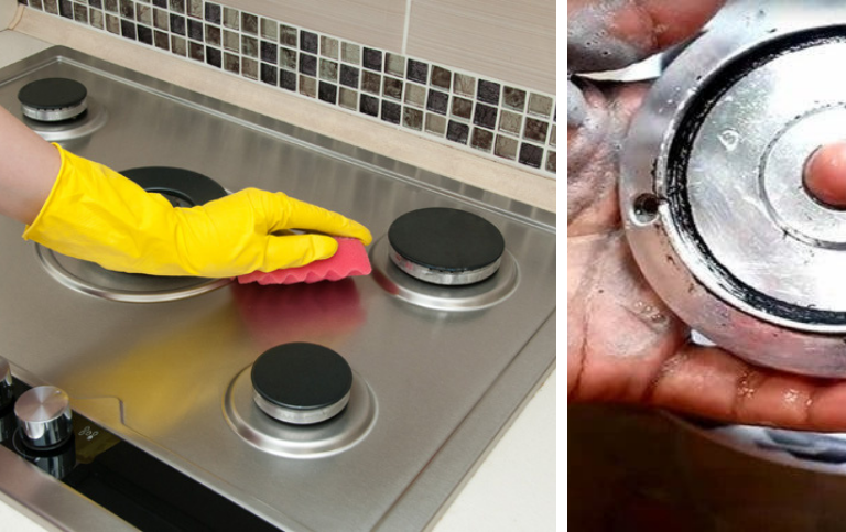 Dicas para deixar o fogão brilhando sem ter muito Esforço