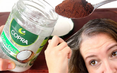 Óleo de coco e café: Receita caseira reduz os cabelos brancos