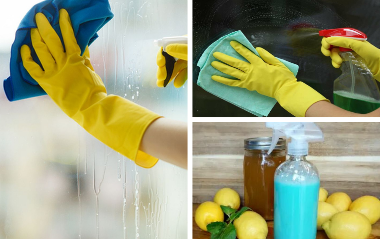 Aprenda a fazer um limpa-vidros caseiro