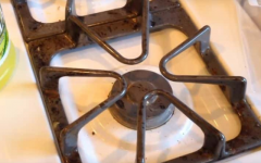 Como limpar a grade do fogão sem esforço e sem esfregar fácil demais