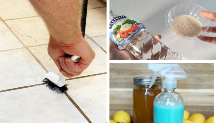Solução caseira para limpar os azulejos de  casa rapidamente