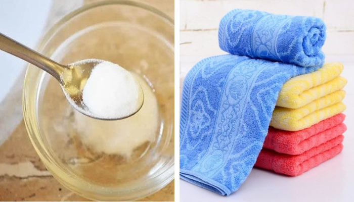 Como tirar mau cheiro de toalhas