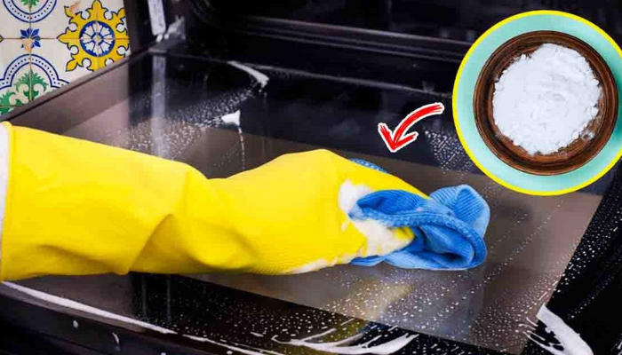 Como limpar o vidro do forno para deixá-lo brilhante