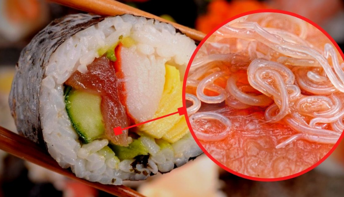 Verme ou sushi? Sim é possível e mais comum do que você imagina