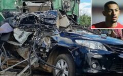Jogador brasileiro e médico perdem a vida em grave acidente envolvendo 2 caminhões