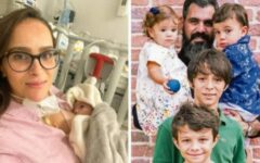 Letícia está grávida do sexto filho com Juliano Cazarré: ‘Agora somos oito’