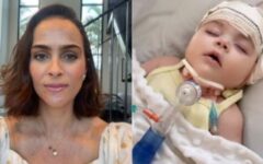 Letícia Cazarré faz apelo em nome da filha, que vive momento preocupante