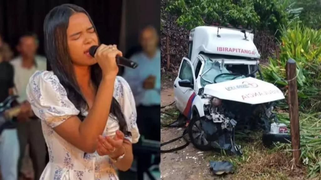Morre cantora gospel de 18 anos, após acidente com ambulância