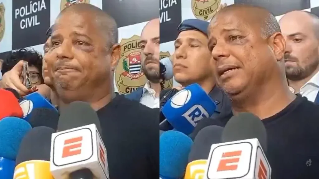 Vídeo: Aos prantos, Marcelinho Carioca narra momentos de terror em cativeiro
