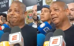 Vídeo: Aos prantos, Marcelinho Carioca narra momentos de terror em cativeiro